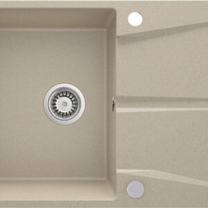 1-bowl granite sink with drainer
