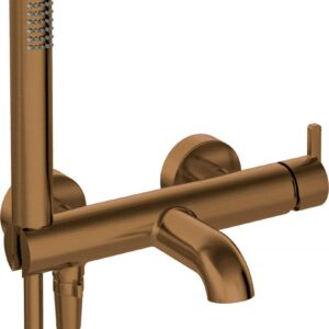 Bath mixer with shower set