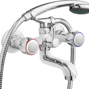 Bathtub mixer with shower set - Image 1