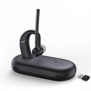 Yealink BH71 Pro USB-C/A Laisvų rankų įranga Bevielis Ausinės su kabliukais Biuras / skambučių centras C tipo USB Bluetooth Juoda - Image 3