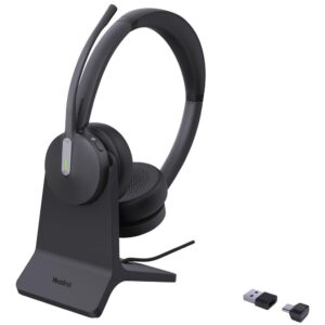 Yealink BH70 Dual Headset with Stand Teams - Image 1