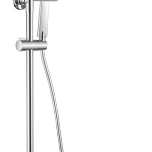 Rain showerhead with shower faucet