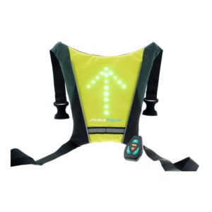 Skateflash Reflective vest Liemenė Juoda, Žalia Nailonas Vieno dydžio Važiavimui mieste - Image 3
