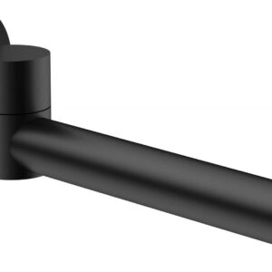 Foldable bathtub spout - round
