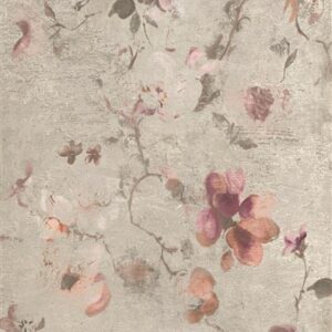 DEC TILE FLOWER GREY 60X120 (1.44)