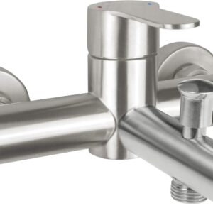 Wall-mounted bathtub faucet