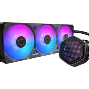 Cooler Master MasterLiquid Atmos II 360 Pixel LED Black Procesorius Aušinimo skysčiu rinkinys 12 cm Juoda 1 vnt - Image 3