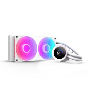 NZXT Kraken Plus RGB 240 Procesorius Universalusis skystinis aušintuvas 12 cm Balta - Image 2
