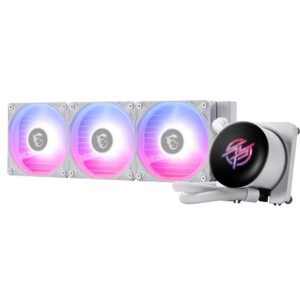 MSI MPG CORELIQUID P13 WHITE Kompiuterio aušinimo sistema Procesorius Universalusis skystinis aušintuvas 12 cm Balta 1 vnt - Image 3