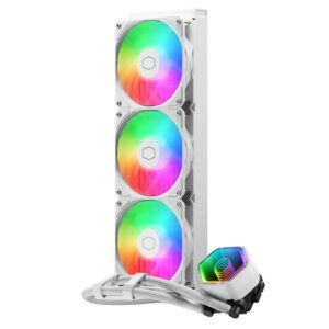 Cooler Master MasterLiquid 360 Core II White Procesorius Aušinimo skysčiu rinkinys 12 cm Balta 1 vnt - Image 3