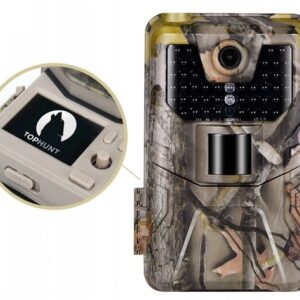 FOTO GAUDYKLĖ TOPHUNT HC300M MIŠKO KAMERA 2.7K 36MPX 44XIR LED