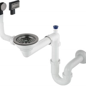 Siphon for 1-bowl granite sink - Space-Saver - Image 1