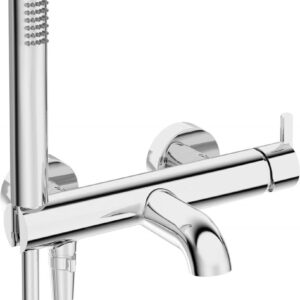 Bath mixer with shower set