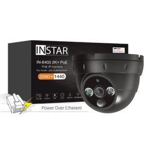 INSTAR IN-8403 2K+ PoE Schwarz - Image 1