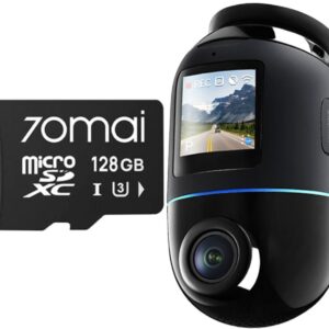 Wideorejestrator 70mai X800 Omni 4K/GPS/WiFi czarny + karta SD 70mai 128GB