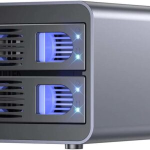 Unitek Obudowa RAID do dysku SATA 2.5''/3.5'' – 4 tryby, 40TB, 5Gb/s