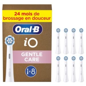 Braun Oral-B iO Gentle Clean Replacement Brush x8