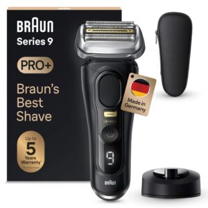 Braun Series 9 Pro+ 9510s Wet & Dry Skustuvas Apkarpymo mašinėlė Juoda - Image 2