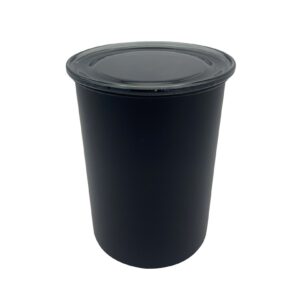 Airscape stainless steel aroma container medium, black matt