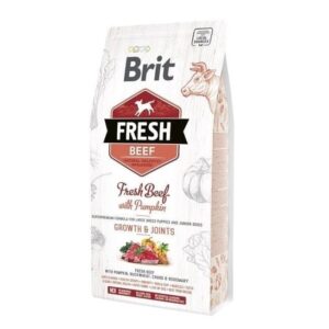 Brit Fresh Beef with Pumpkin Puppy Large Bones & Joints 12 kg Suaugusių Jautiena - Image 3