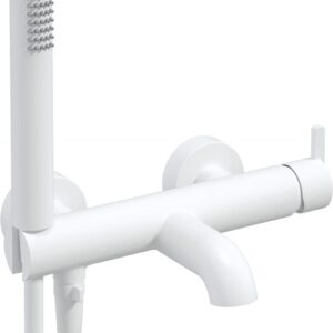 Bath mixer with shower set