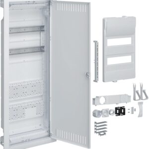 Plastic Hybrid PT Enclosure 24M 2x Mounting Plate IP40 865x335x90 Perforated Door Volta.Hybrid - Image 1