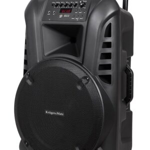 Active Speaker Cabinet (with 2 wireless microphones UHF, SD, Bluetooth, FM, USB) 60 Watt - Image 1