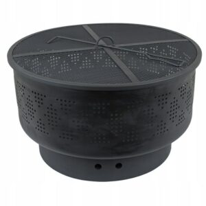 MASTER GRILL GARDEN FIRE PIT WITH SPARK PROTECTION 59cm