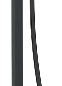 3-function shower set with rail