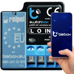 blebox SwitchBox Bevielis Juoda - Image 2