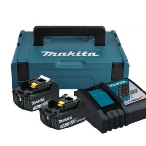 ZESTAW ZASILAJĄCY 18V MAKPAC 2*3.0AH BL1830B+DC18RC - Image 2