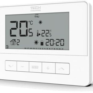 Wired room controller white T-4.1 Tech controllers