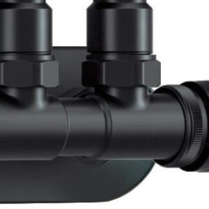 Thermostatic valve for bathroom radiator - right
