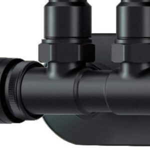 Thermostatic valve for bathroom radiator - left