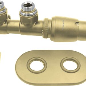 Thermostatic valve for bathroom radiator - right
