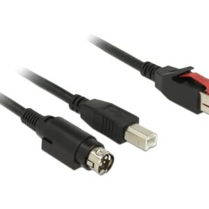 DeLOCK 85489 USB kabelis USB 2.0 3 m USB B Juoda - Image 2