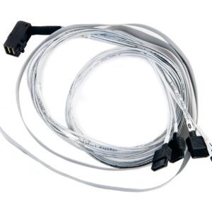 Microsemi ADAPTEC I-RA-HDMSAS-4SATA-SB 0,8 m 6 Gbit/s Pilka - Image 2