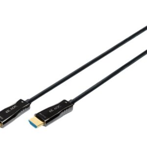 Digitus AK-330125-300-S HDMI kabelis 30 m HDMI A tipo (standartinis) Juoda - Image 3