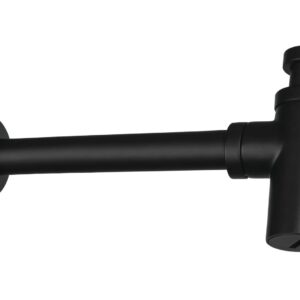 Round washbasin siphon