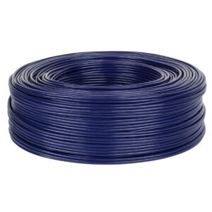 Cable 2 x RCA-4mm blue