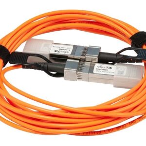 Mikrotik S+AO0005 „InfiniBand“ arba pluoštinis optinis kabelis 5 m SFP+ Oranžinė - Image 2