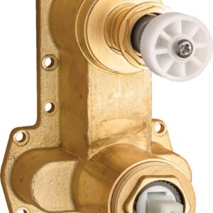 Flush-mounted mixer BOX body with spray switch
