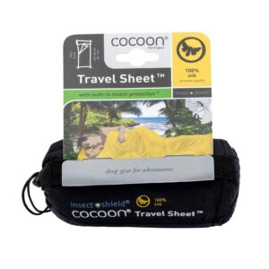Cocoon TravelSheet Stačiakampis miegmaišis Šilkas Pilka - Image 2