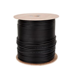 Coaxial Cable F690 BV+GEL BLACK 305m