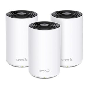 TP-Link Deco XE75 Pro (3-pack) Trijų dažnio juostų (2,4 GHz / 5 GHz / 6 GHz) Wi-Fi 6E (802.11ax) Balta Vidinis - Image 3