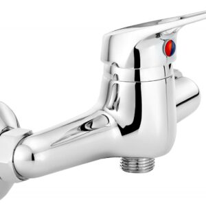 Wall-mounted shower faucet