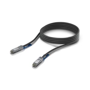 Ubiquiti UACC-DAC-QSFP28-3M „InfiniBand“ arba pluoštinis optinis kabelis Juoda - Image 2