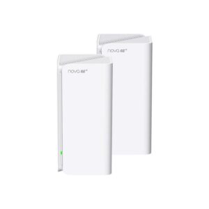 Tenda MX21 Pro(2-pack) Trijų dažnio juostų (2,4 GHz / 5 GHz / 6 GHz) Wi-Fi 6 (802.11ax) Balta 3 Vidinis - Image 2