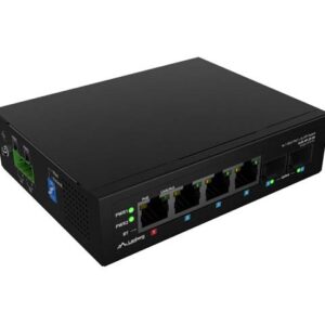 SWITCH LANBERG ILGE-4P-2S-90 LIGHT INDUSTRIAL POE 1XBT 3XAT 2XSFP DIN GIGABIT ETHERNET