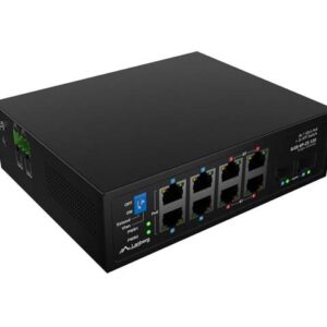 SWITCH LANBERG ILGE-8P-2S-120 LIGHT INDUSTRIAL POE 4XBT 4XAT 2XSFP DIN GIGABIT ETHERNET